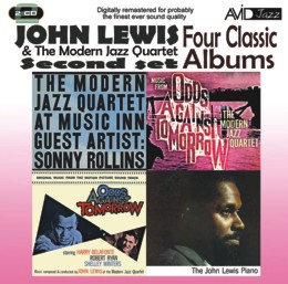 John Lewis & The Modern Jazz Quartet: Four Classic Albums (At Music Inn - Vol 2 / Odds Against Tomorrow / The John Lewis Piano / Odds Against Tomorrow - Soundtrack) (2CD) 