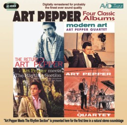 Art Pepper: Four Classic Albums (The Return Of Art Pepper / Modern Art / Art Pepper Meets The Rhythm Section / The Art Pepper Quartet) (2CD)