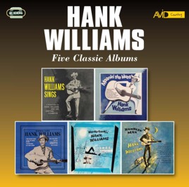 Hank Williams: Five Classic Albums (Hank Williams Sings / Moanin The Blues / Memorial Albums / Honky Tonkin / Ramblin Man) (2CD)