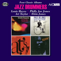 Various Artists: Jazz Drummers - Four Classic Albums (Louis Hayes / Showcase / A.T.S Delight / Elvin!) (2CD)