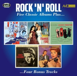 Various Artists: Rock N Roll - Five Classic Albums Plus (Dance Album Of Carl Perkins / Lets Take A Sea Cruise / Come Rock With Me / The Memorial Album / Chantilly Lace) (2CD)