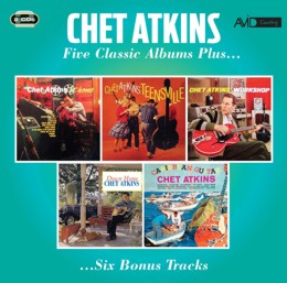Chet Atkins: Five Classic Albums Plus (At Home / Teensville / Chet Atkins Workshop / Down Home / Caribbean Guitar) (2CD)