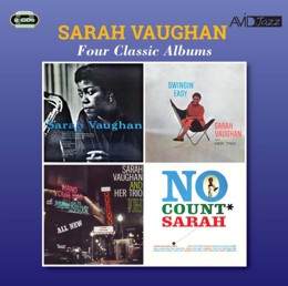 Sarah Vaughan: Four Classic Albums (Sarah Vaughan-With Clifford Brown / Swingin Easy / At Mister Kellys / No Count Sarah) (2CD)