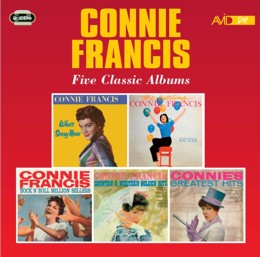 Connie Francis: Five Classic Albums (Who’s Sorry Now / The Exciting / Rock N Roll Million Sellers / Country & Western Golden Hits / Connie’s Greatest Hits) (2CD)