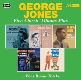 George Jones: Five Classic Albums Plus (Grand Ole Oprys New Star / George Jones Sings / Sings White Lightning And Other Favorites / Salutes Hank Williams / Sings Bob Wills) (2CD)