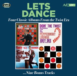 Various Artists: Lets Dance - Four Classic Albums From The Twist Era (Twist With Chubby Checker / Doin The Twist At The Peppermint Lounge / Twist Up Calypso / For Your Swingin Dancin Party Vol 3: Lets Twist Again) (2CD)