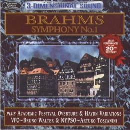 Brahms: Symphony No.1 Plus Academic Festival Overture & Haydn Variations (CD)