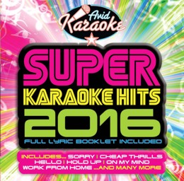 Super Karaoke Hits 2016 (CD)